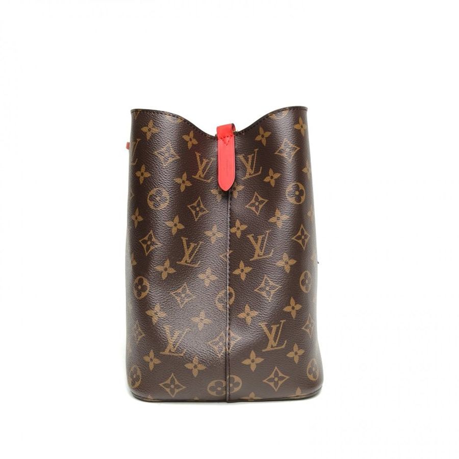 LOUIS VUITTON NÉONOÉ水桶包中号26红色内里老花PVC金扣肩背包-3