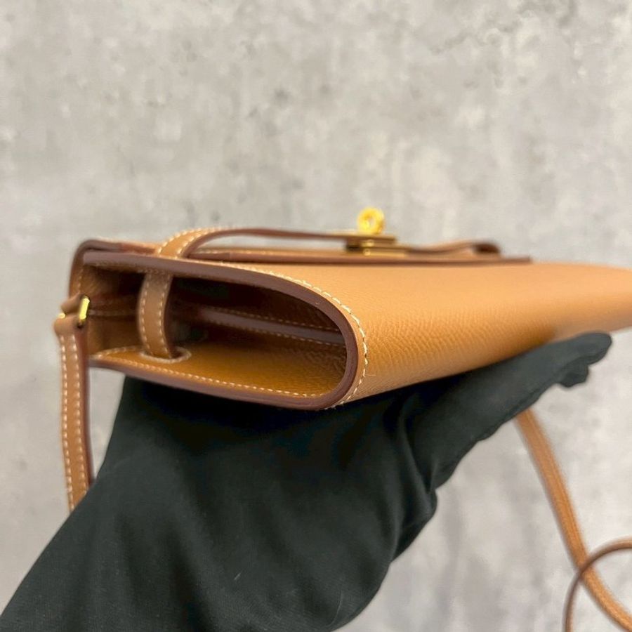Hermes Kelly to go金棕金 Epsom皮-10