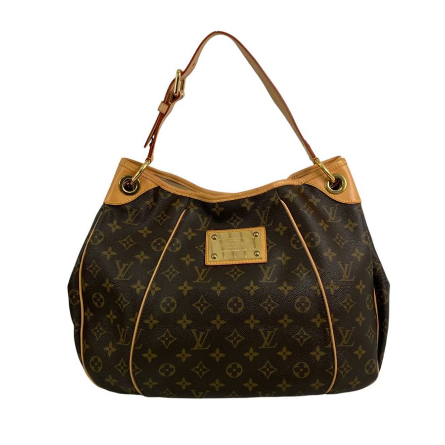 △ LOUIS VUITTON 路易·威登 Brown Coated Canvas Monogram Galliera PM Shoulder Bag 啡色塗層帆布經典老花肩背包 M56382-267011509-0