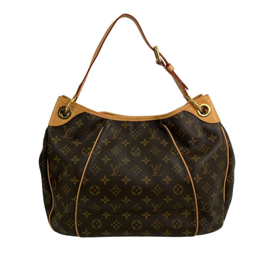 △ LOUIS VUITTON 路易·威登 Brown Coated Canvas Monogram Galliera PM Shoulder Bag 啡色塗層帆布經典老花肩背包 M56382-267011509-1