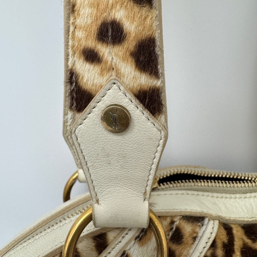 Yves Saint Laurent (YSL) Muse 經典馬毛豹紋包-3