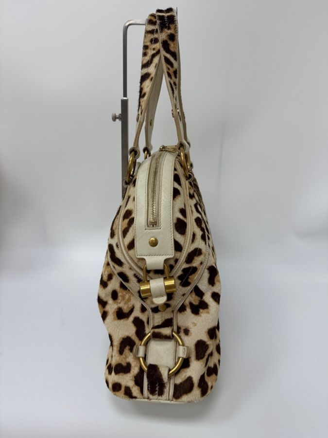 Yves Saint Laurent (YSL) Muse 經典馬毛豹紋包-3