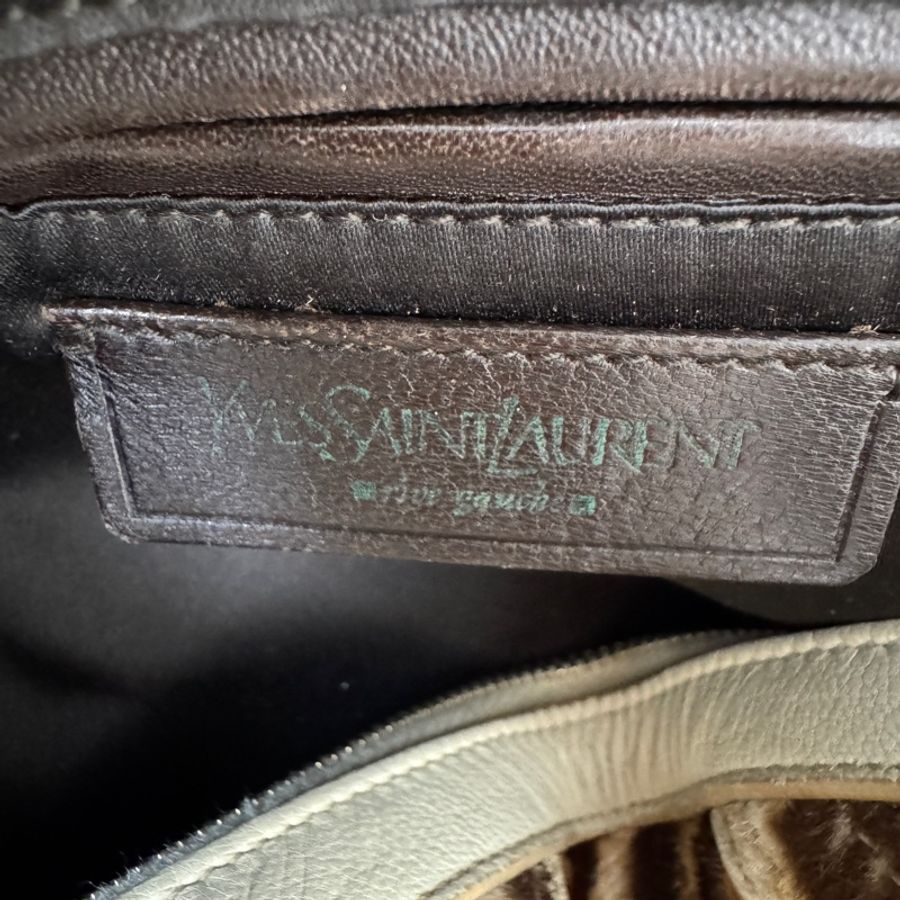 【赫蒂國際精品】 YSL 聖羅蘭 Muse 經典馬毛豹紋包 vintage-29