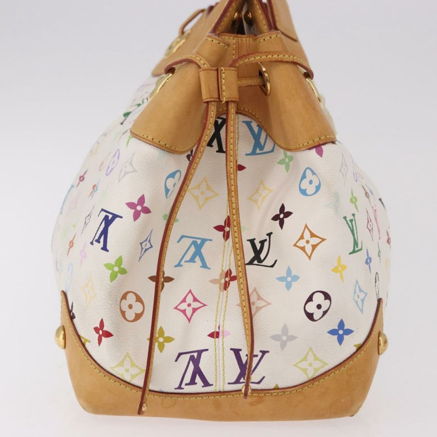 【日本直送】路易威登 Monogram Multicolor Ursula 手提包 白色 M40123 LV 正品 183012V-3