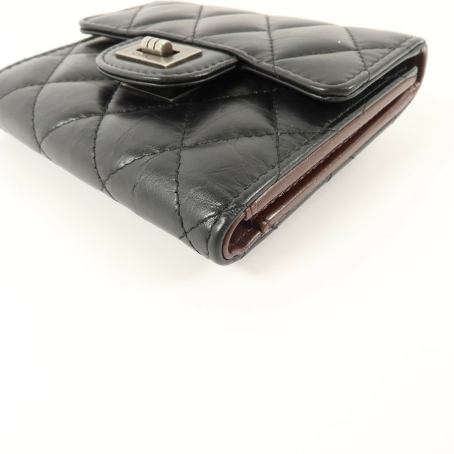 CHANEL 羊皮皮革2.55 Wallet錢包-12