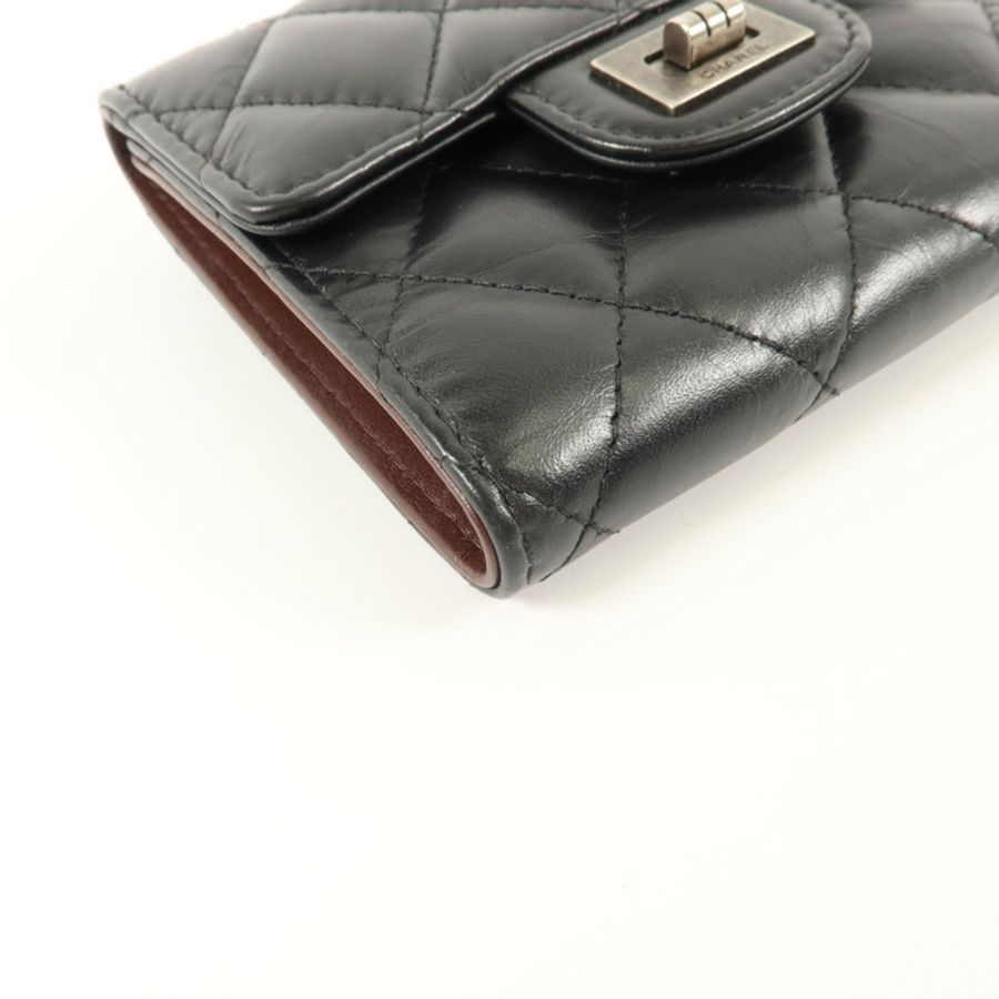 CHANEL 羊皮皮革2.55 Wallet錢包-13