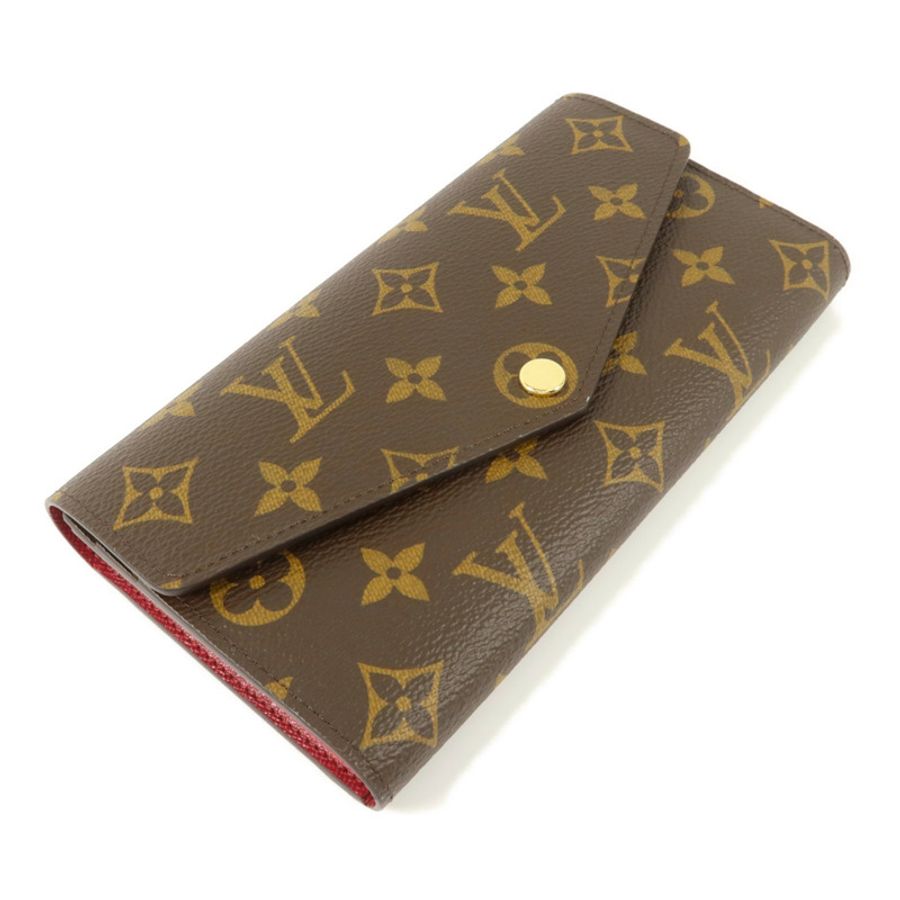 LOUIS VUITTON Monogram Portefeuille Sara金扣長錢包-2