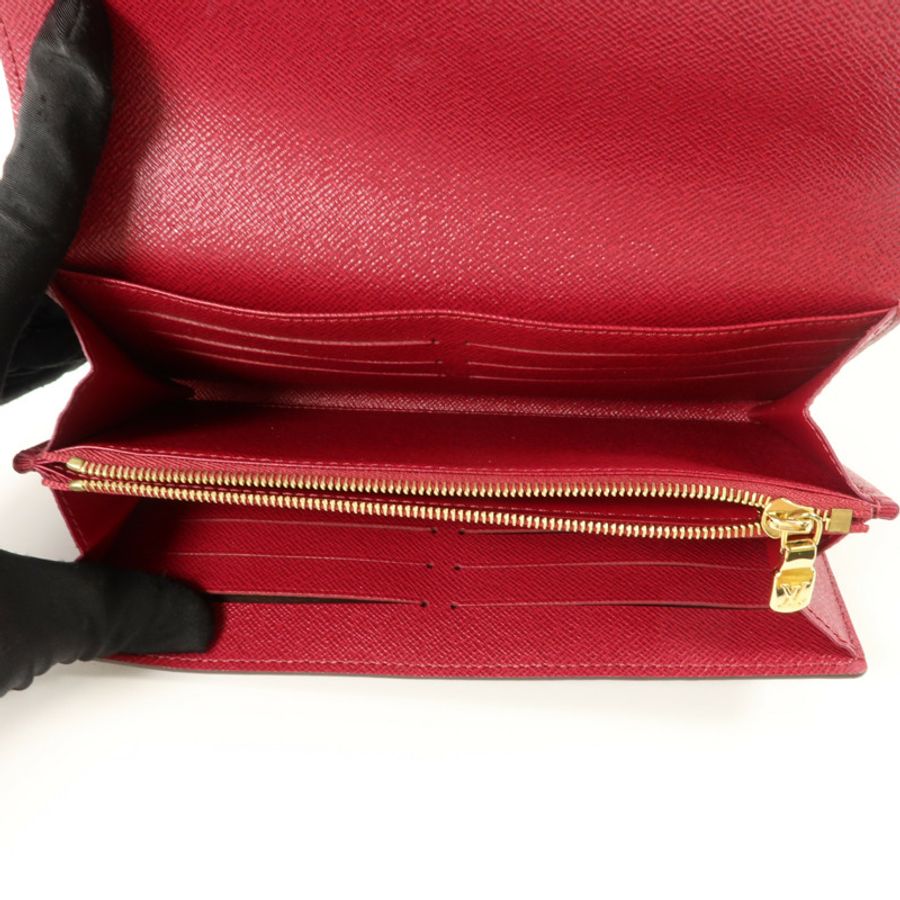 LOUIS VUITTON Monogram Portefeuille Sara金扣長錢包-4