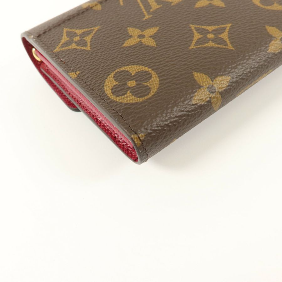 LOUIS VUITTON Monogram Portefeuille Sara金扣長錢包-12