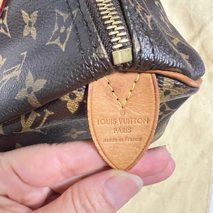 LV speedy 30 經典老花波斯頓包-3