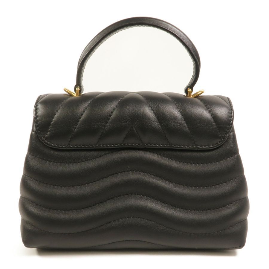 LOUIS VUITTON 牛皮皮革New Wave Hold Me手挽肩背兩用袋-1