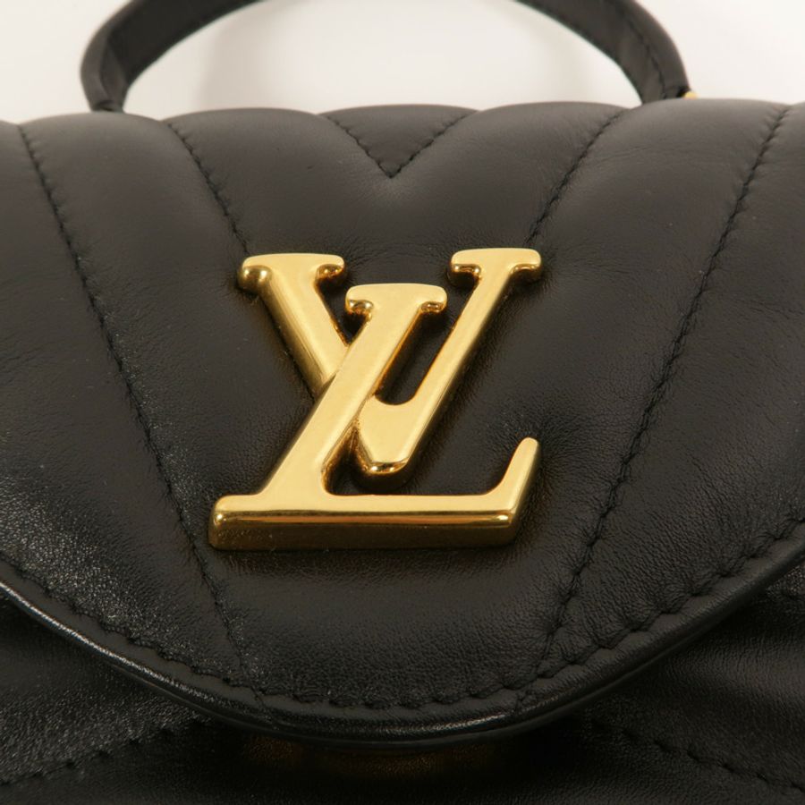 LOUIS VUITTON 牛皮皮革New Wave Hold Me手挽肩背兩用袋-7