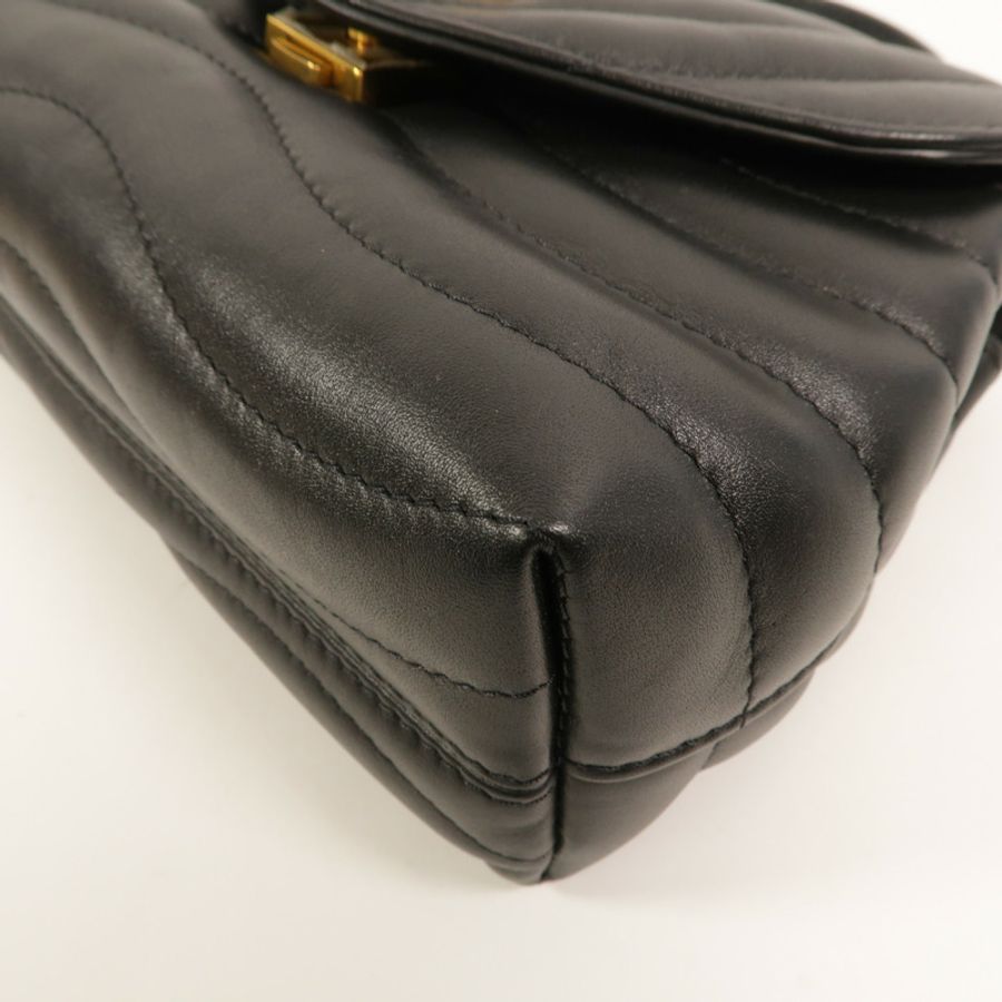 LOUIS VUITTON 牛皮皮革New Wave Hold Me手挽肩背兩用袋-12