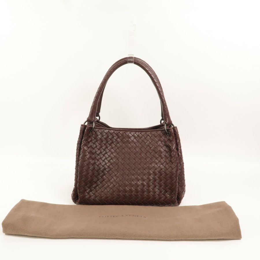 BOTTEGA VENETA 羊皮皮革Hand Bag手挽袋-9