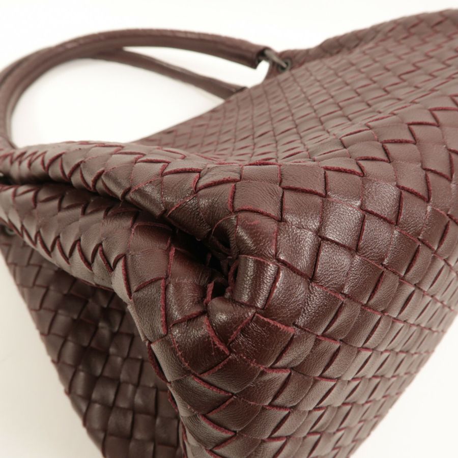 BOTTEGA VENETA 羊皮皮革Hand Bag手挽袋-11