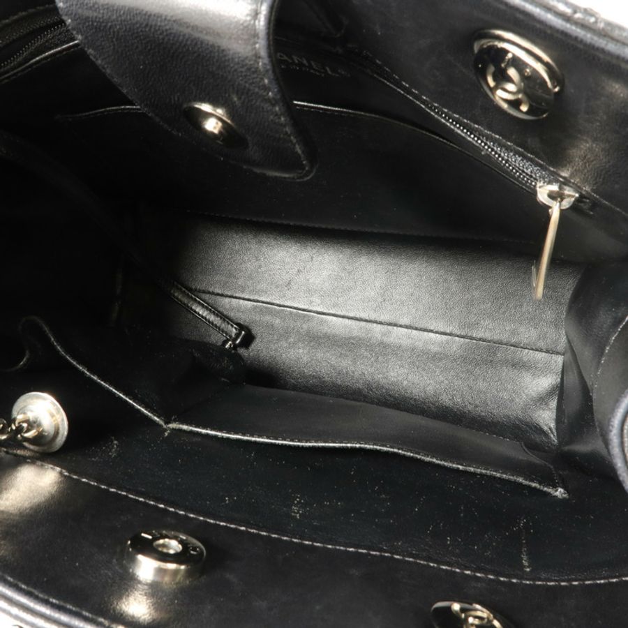 CHANEL 羊皮皮革Shoulder Bag鏈帶肩背袋-4