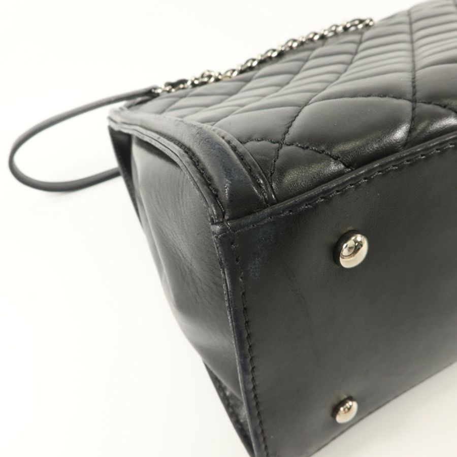 CHANEL 羊皮皮革Shoulder Bag鏈帶肩背袋-13