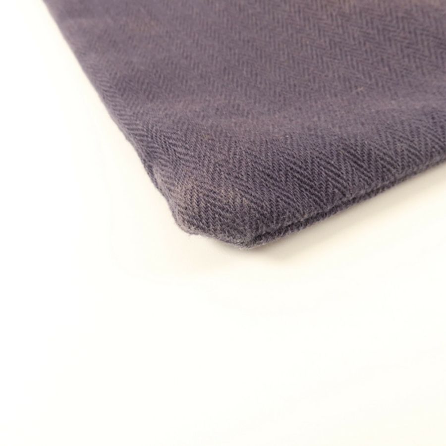 HERMES 帆布/牛皮皮革Aline PM手挽袋Bleu Indigo-10