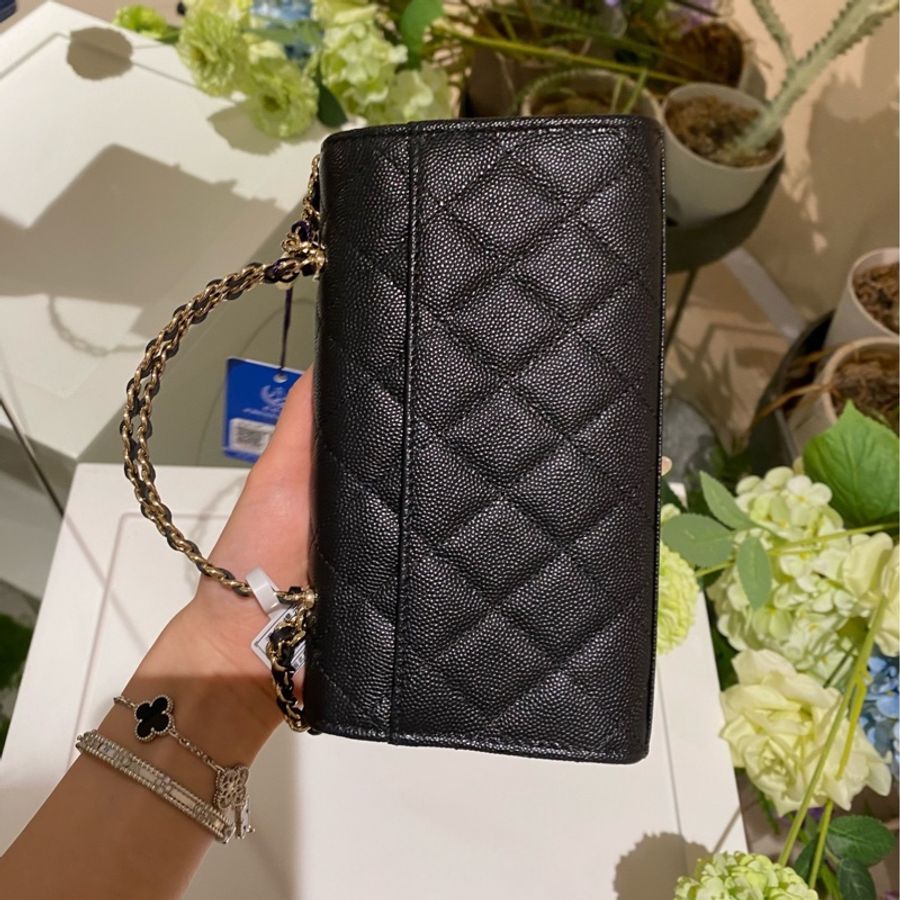 Chanel 香奈兒 23p黑金kelly-5