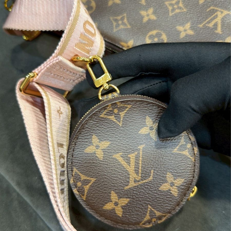 LouisVuitton路易威登五合一粉紅肩帶芯片款👙-16