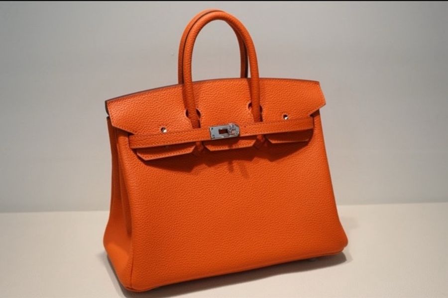 Hermes 愛馬仕 Birkin 30橙色銀扣Togo皮-3