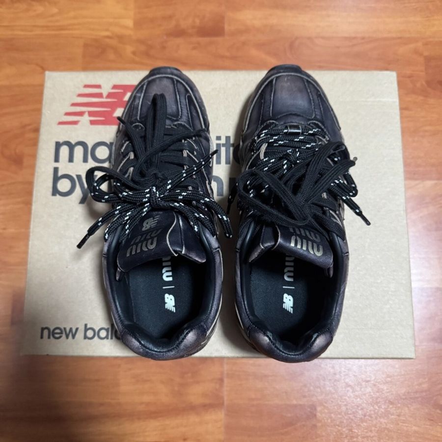 New Balance x MIU MIU繆繆 NB 530 德訓鞋 黑色 35.5碼-4