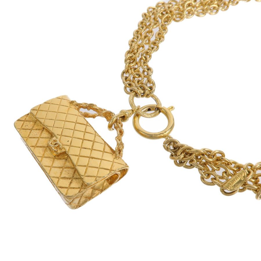 CHANEL 金屬Vintage Necklace項鍊-2