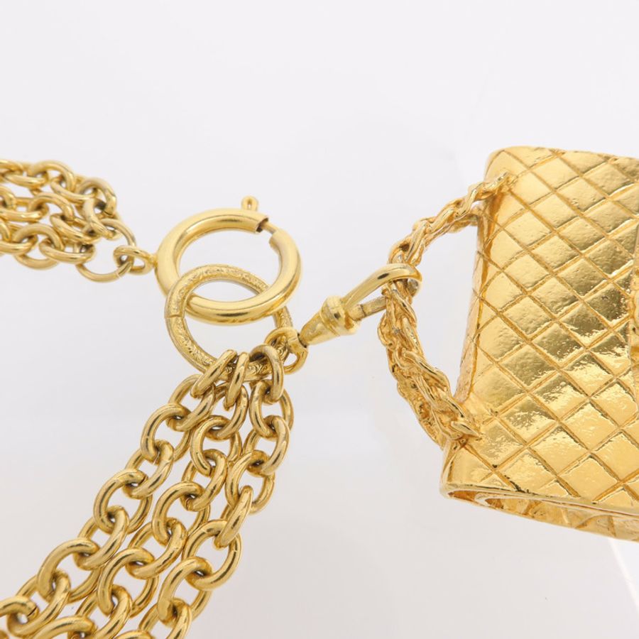 CHANEL 金屬Vintage Necklace項鍊-4