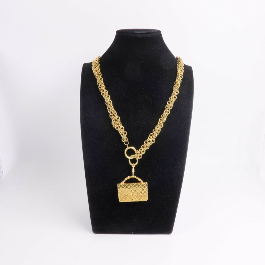 CHANEL 金屬Vintage Necklace項鍊-7