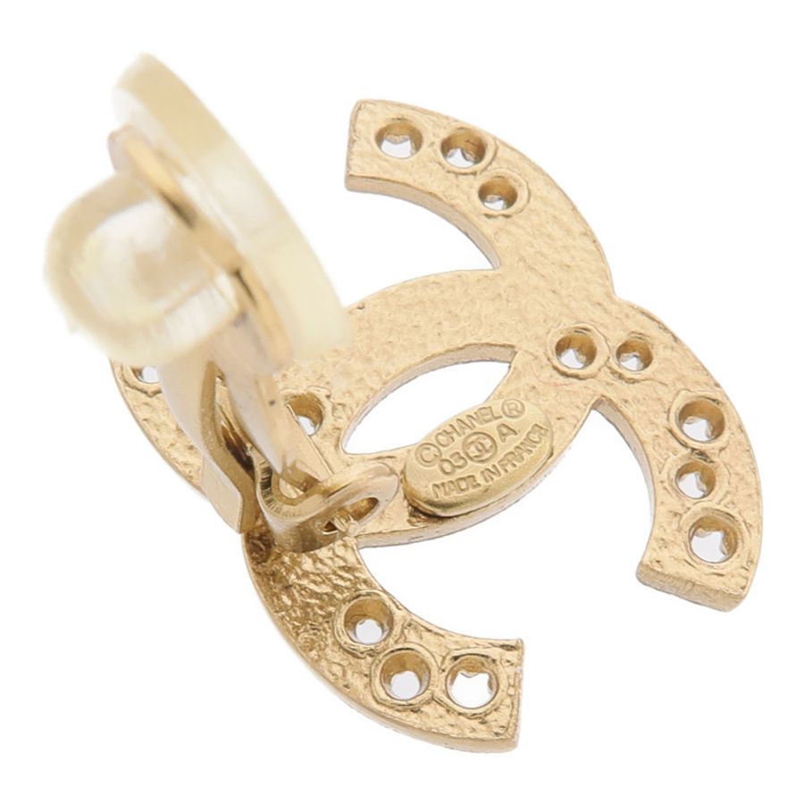 CHANEL 金屬Clip On Earrings耳環-4
