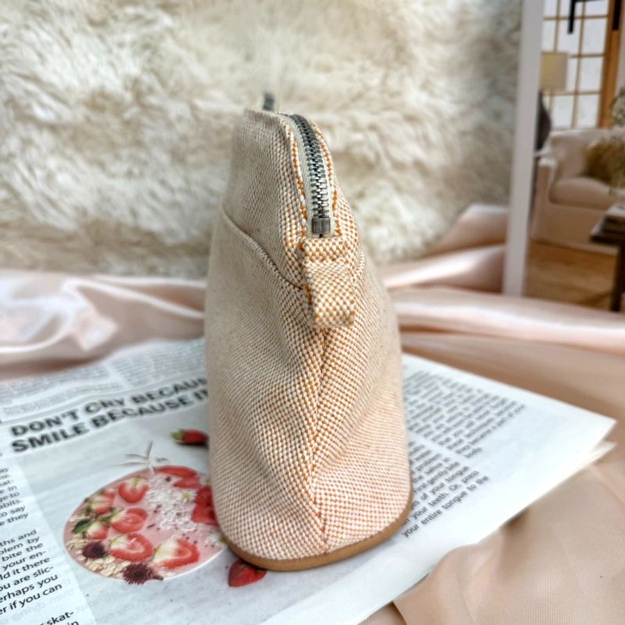 Hermès 愛馬仕 bolide mini帆布化妝包-2