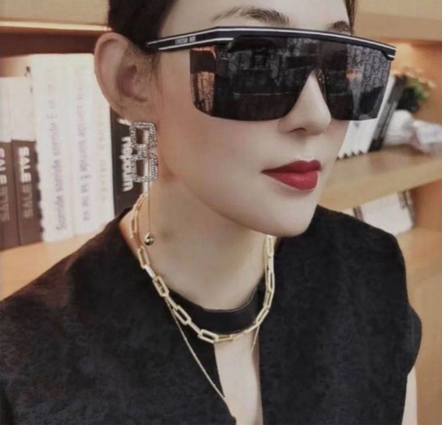 DIOR 一片式太陽眼鏡全新全配-2