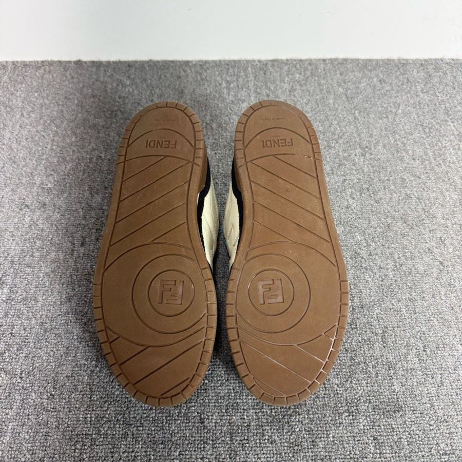 芬迪Fendi match 低幫板鞋 黑白熊貓 40碼 /6碼 98新-7