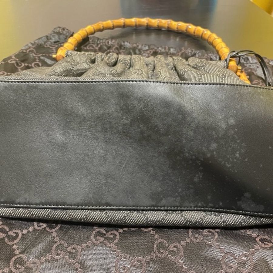 中古絕版經典 Gucci Vintage Classic Bamboo Handbag-4