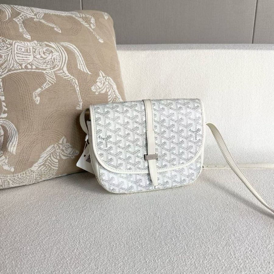 Goyard Belvedere郵差包小號 22*15*6.5  98新配件塵袋-3