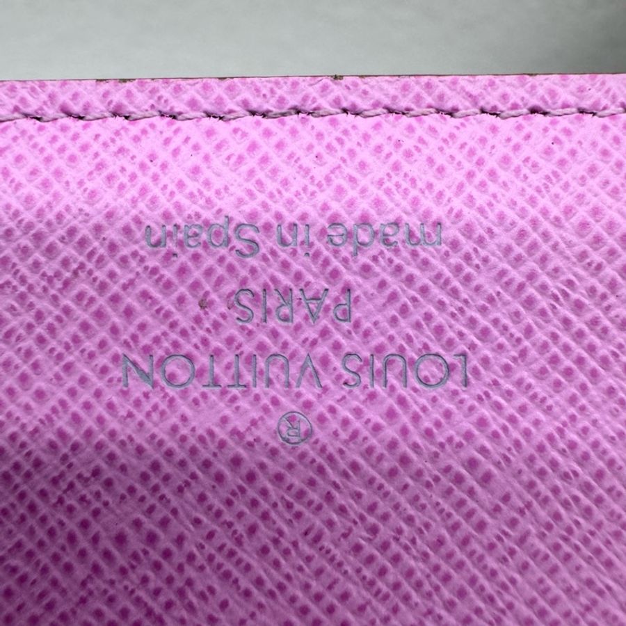 LV × TM 村上隆 白三彩 Monogram Multicolor 長皮夾-5