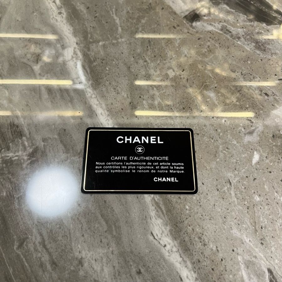CHANEL 香奈兒 黑金雙折錢包/短錢夾-8