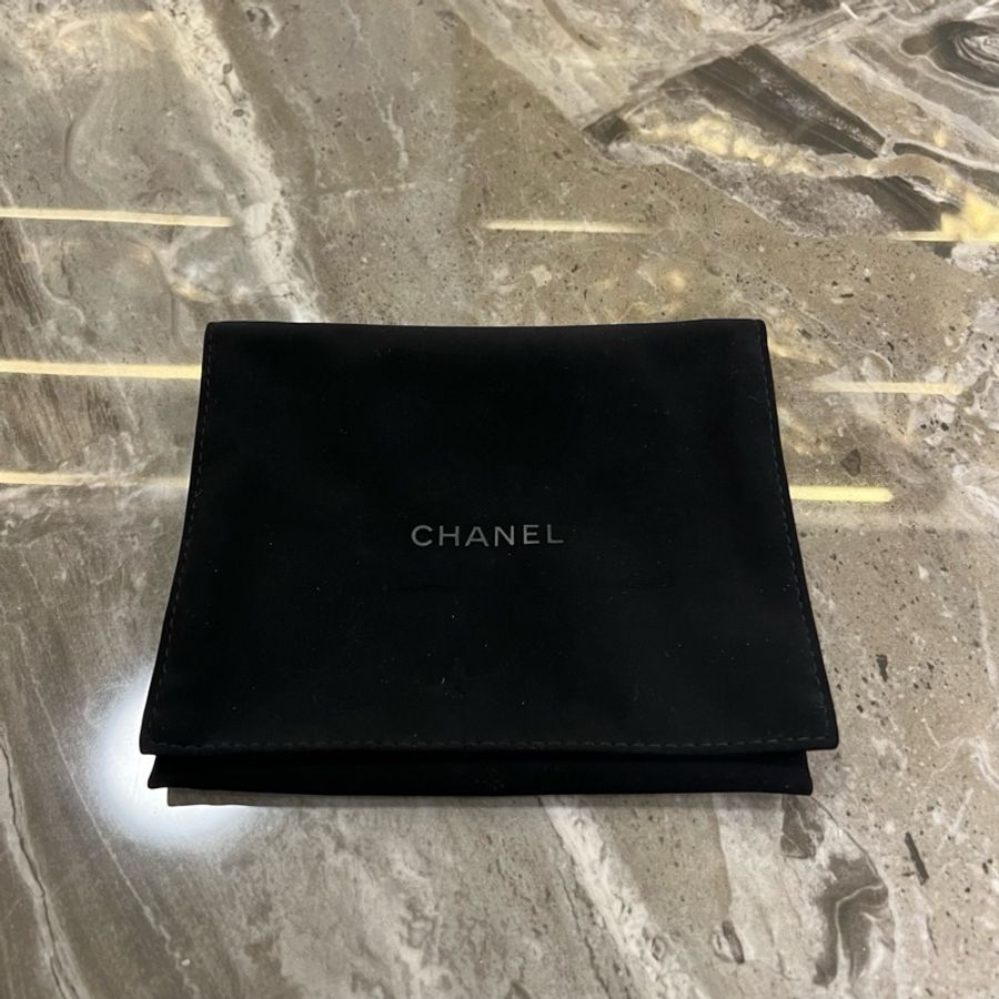 CHANEL 香奈兒 黑金雙折錢包/短錢夾-18
