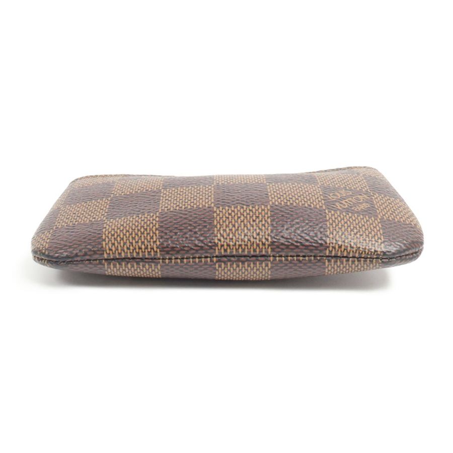 LOUIS VUITTON Damier Key Pouch金扣零錢包-5
