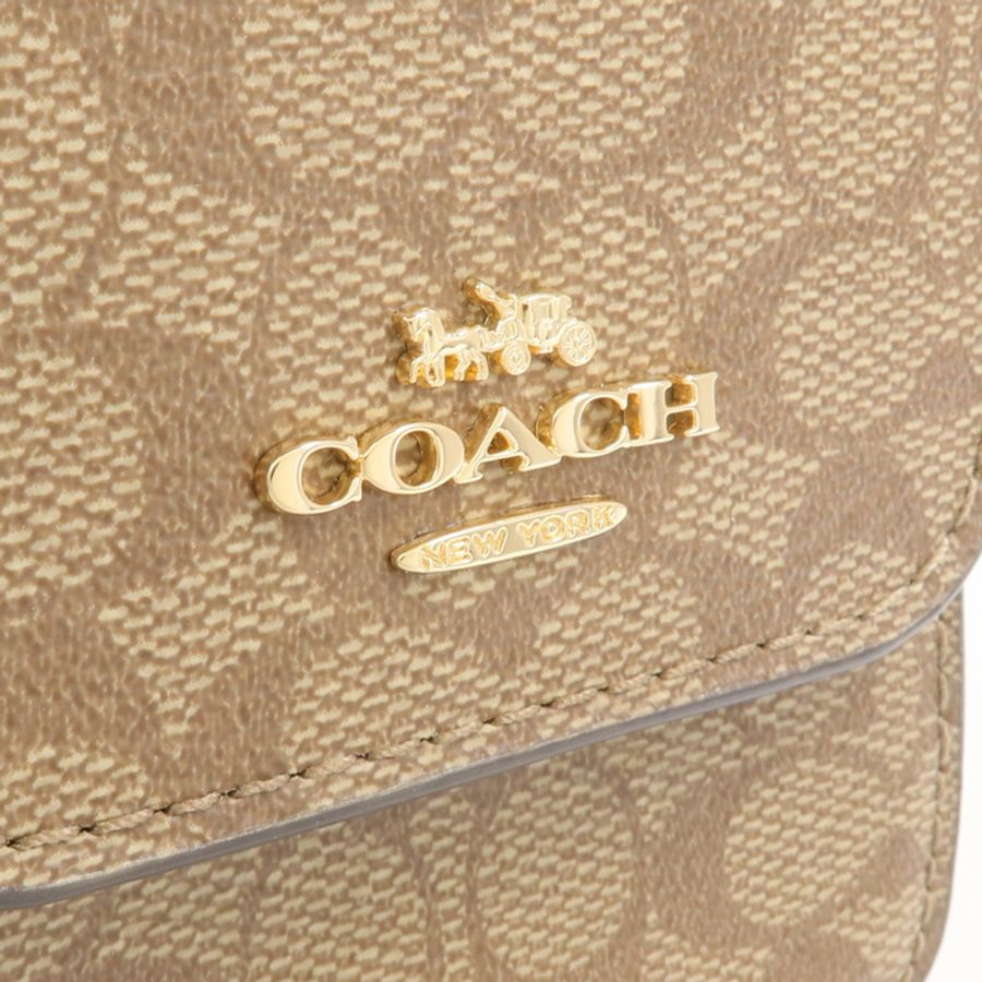 COACH 塗層帆布Multi Attachments Case Bag Charm掛飾-6