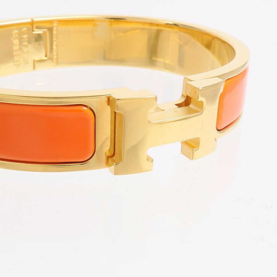 HERMES 金屬Clic-H手鐲-4