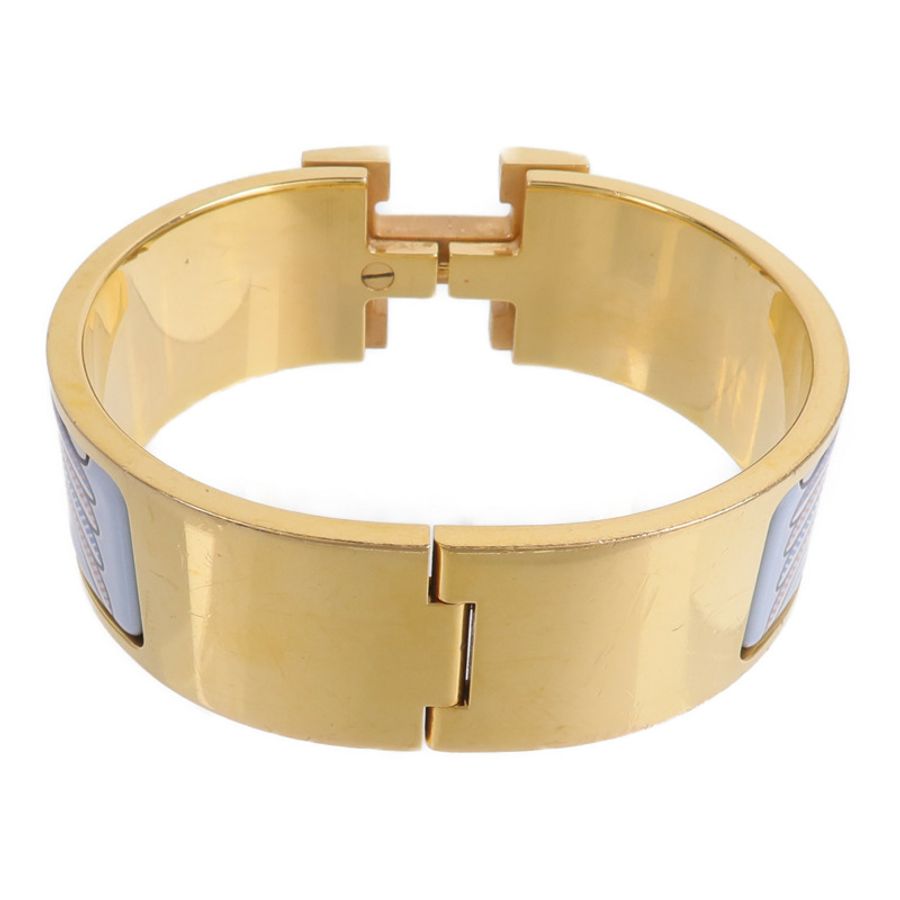 HERMES 金屬/琺瑯Clic-Clac H Bracelet手鐲-2