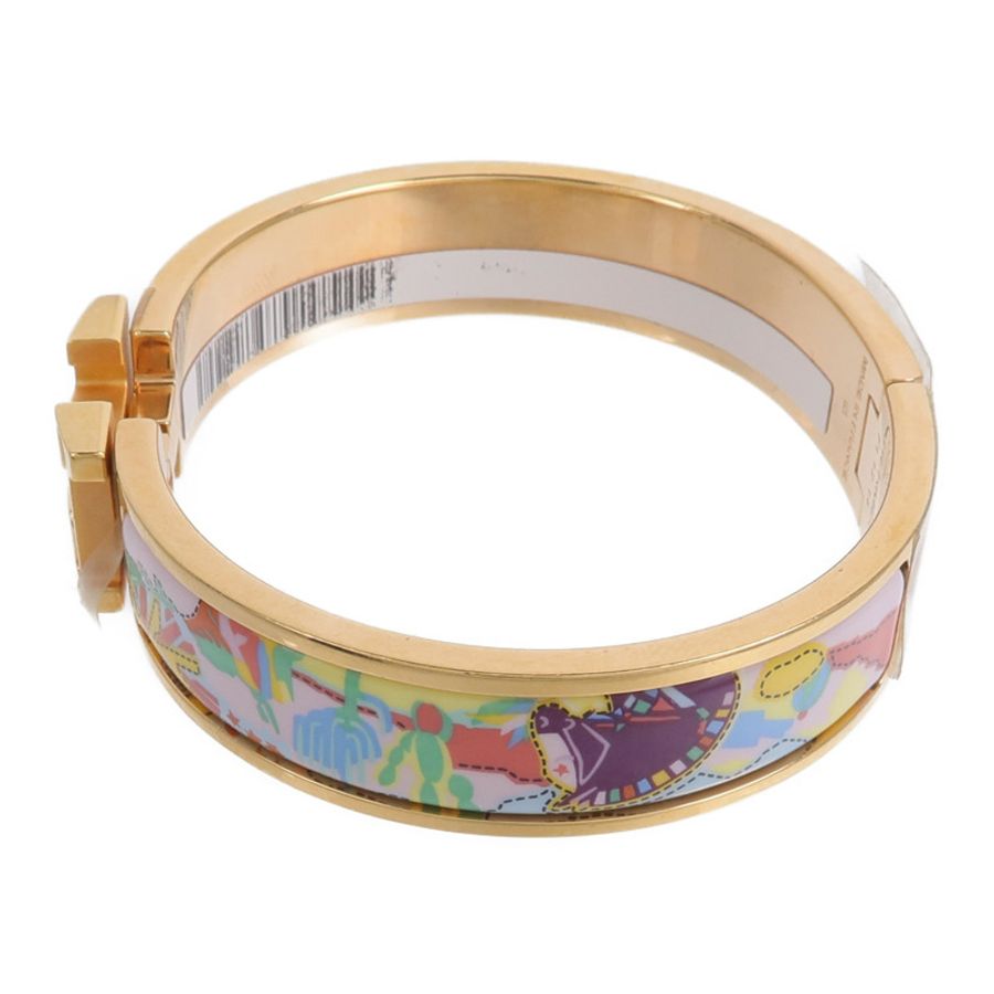 HERMES 金屬/琺瑯Clic H Bracelet手鐲-1