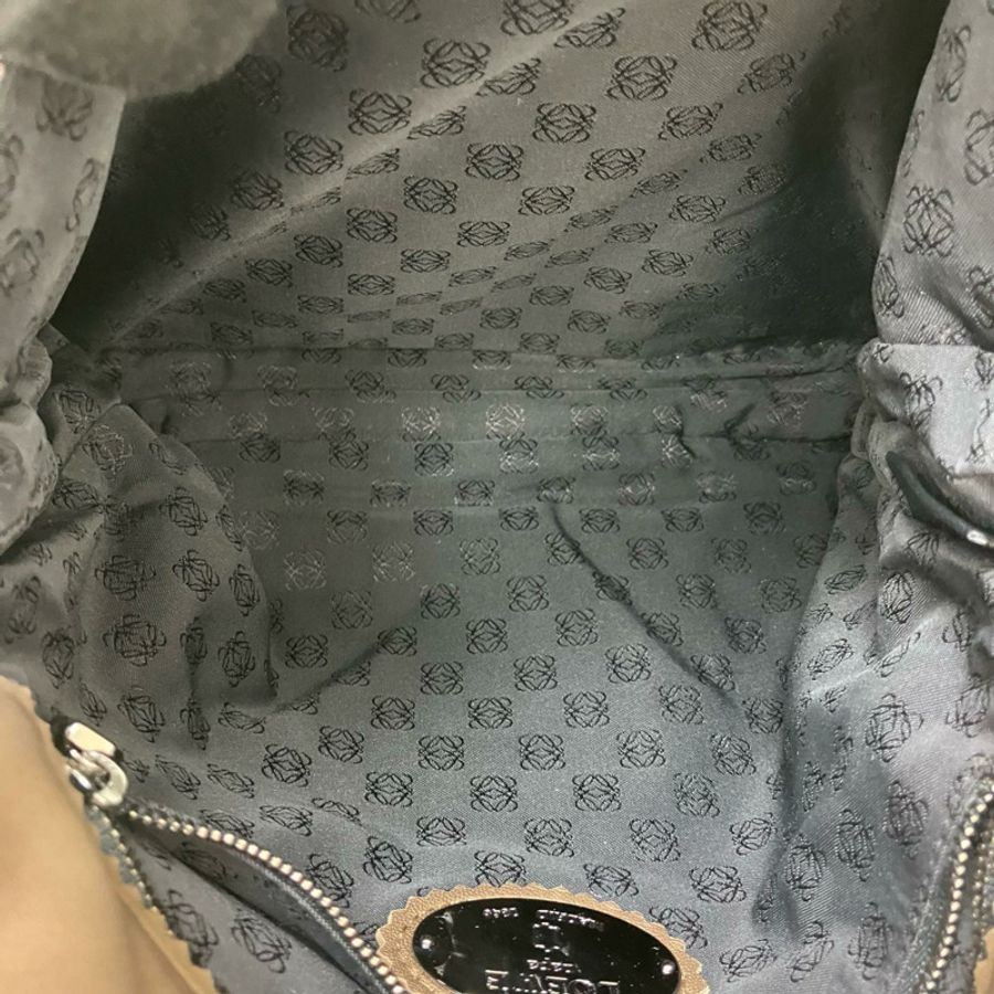 ☆ LOEWE 羅意威 Brown Nappa Leather Vintage Flamenco Shoulder Bag 啡色納帕皮革肩背包-267010489-21