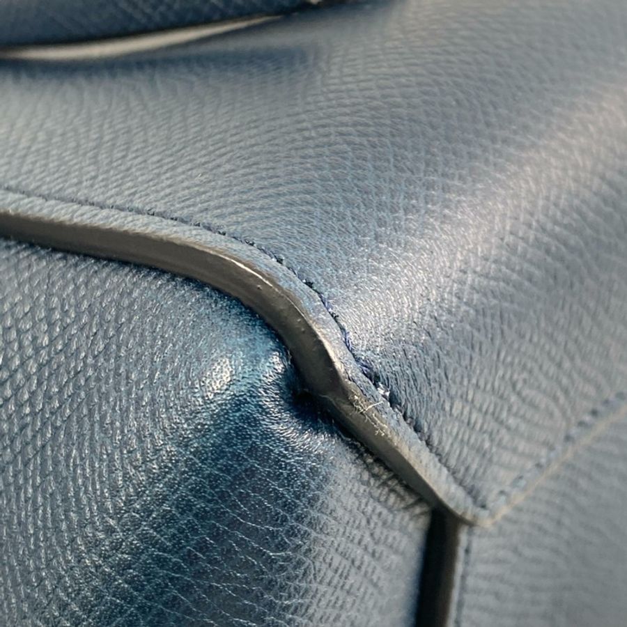 ☆ CELINE 思琳 Navy Calfskin Micro Belt Bag 2 way bag 深藍色小牛皮兩用袋-267010703-7