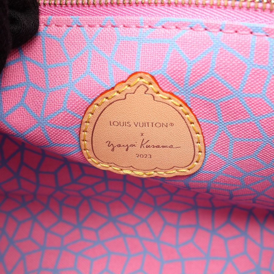 棕色 原花帆布 X YK Pumpkin Onthego PM 兩用包【LOUIS VUITTON LV 路易威登】 M46467-3