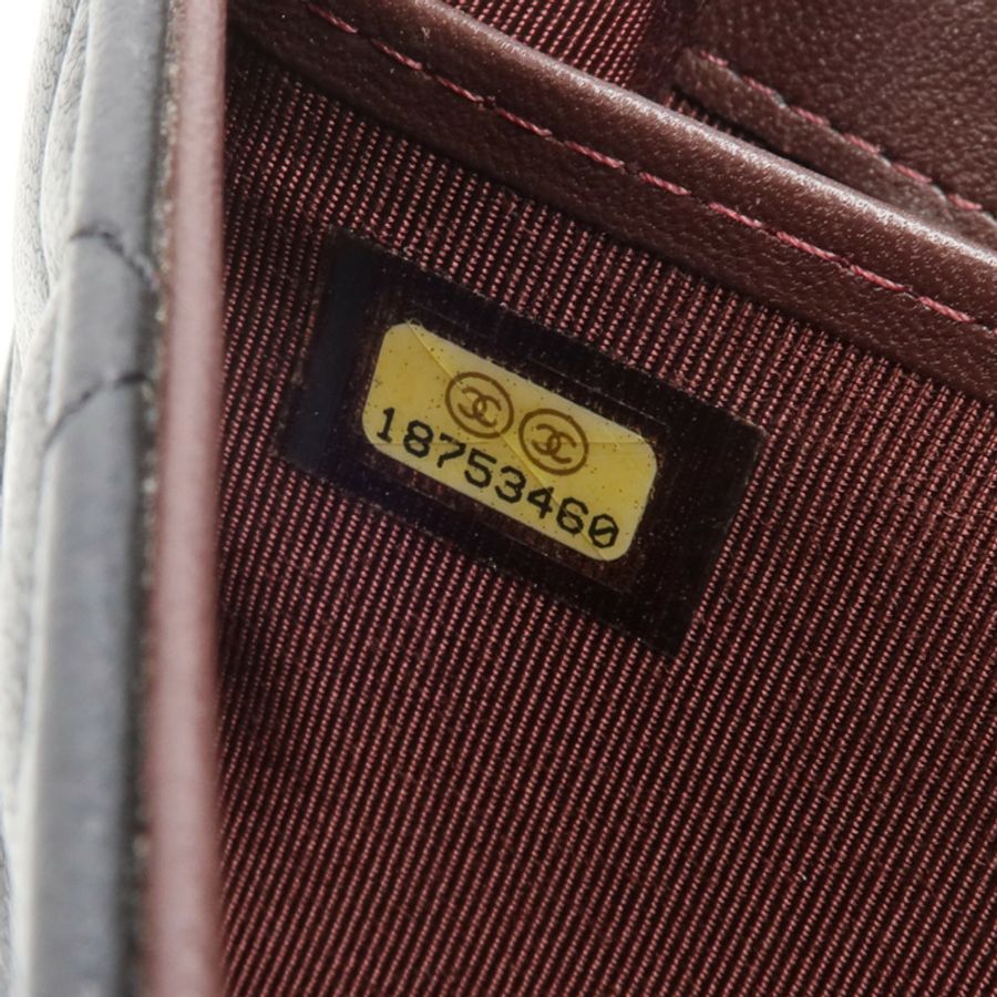 CHANEL 羊皮皮革Long Wallet長錢包-11