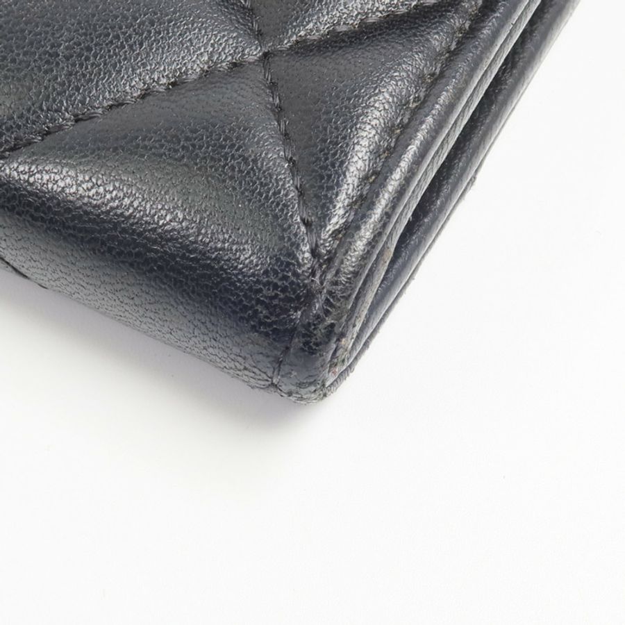 CHANEL 羊皮皮革Long Wallet長錢包-12