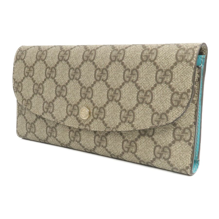 GUCCI 塗層帆布Long Wallet長錢包-2