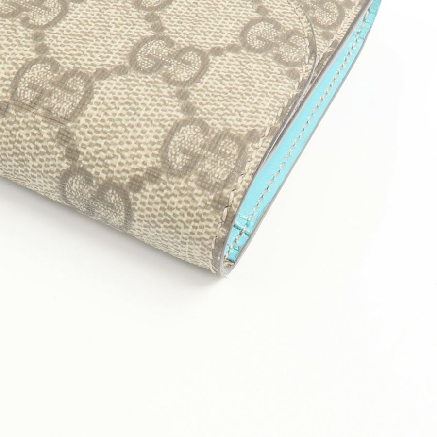 GUCCI 塗層帆布Long Wallet長錢包-14